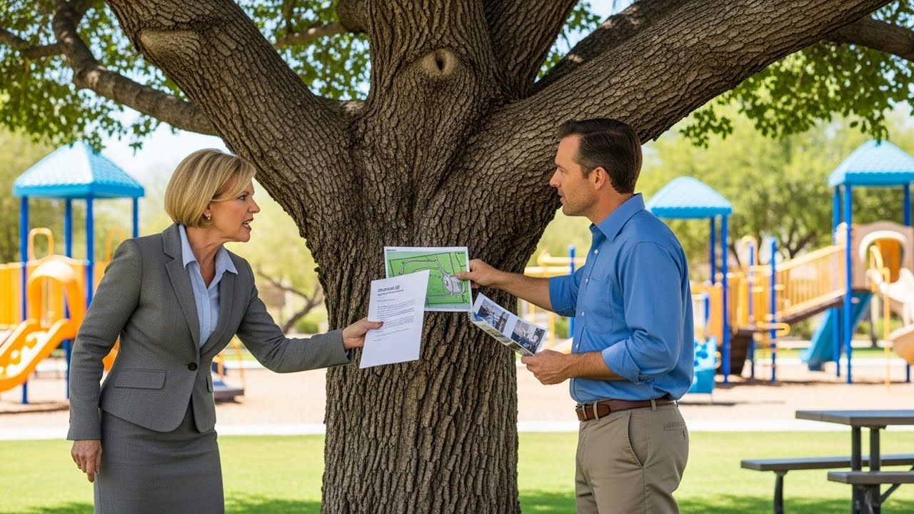 HOA Demanded Tree Removal, Didn't Know I Own The Only Shade Over Their Playground Area