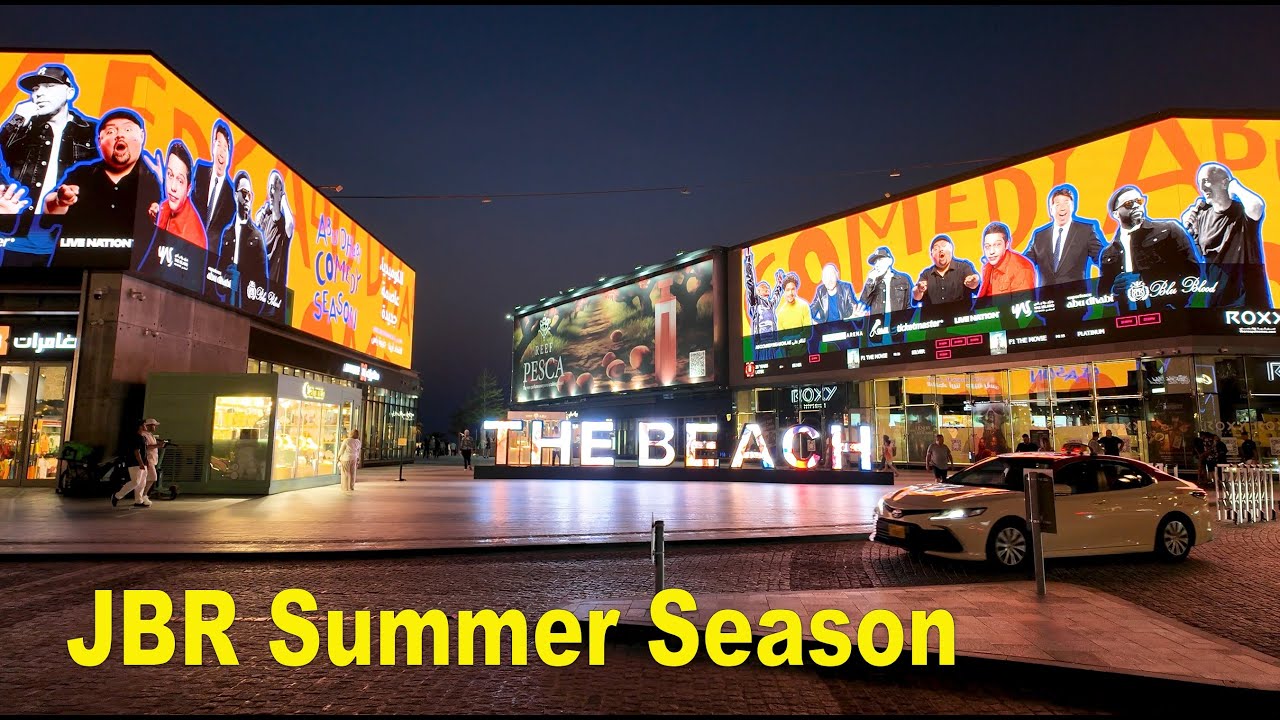 Dubai JBR Walking Tour 2025 | The Beach, The Walk & Bluewaters Island