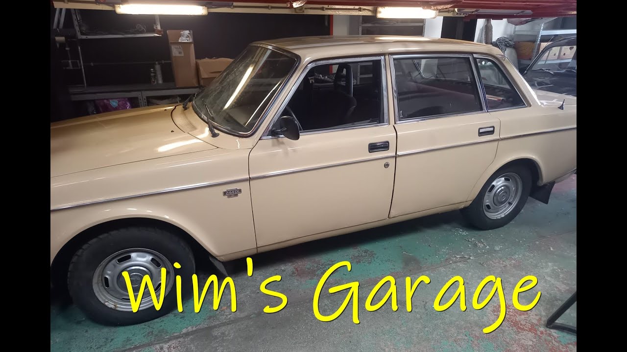 Wim's Garage: Volvo 244 dl 1978 Testrit
