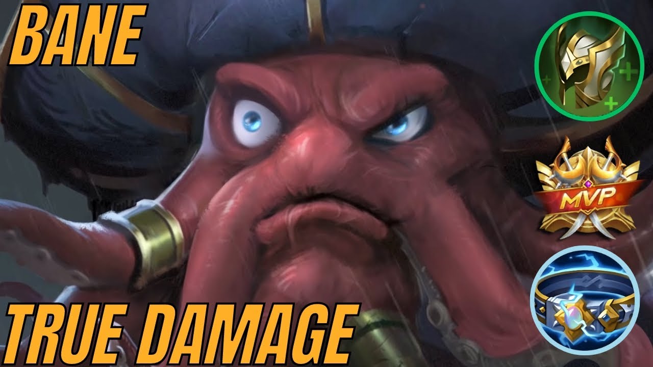 New best build BANE for Room | Tank build BANE Crazy True Damage