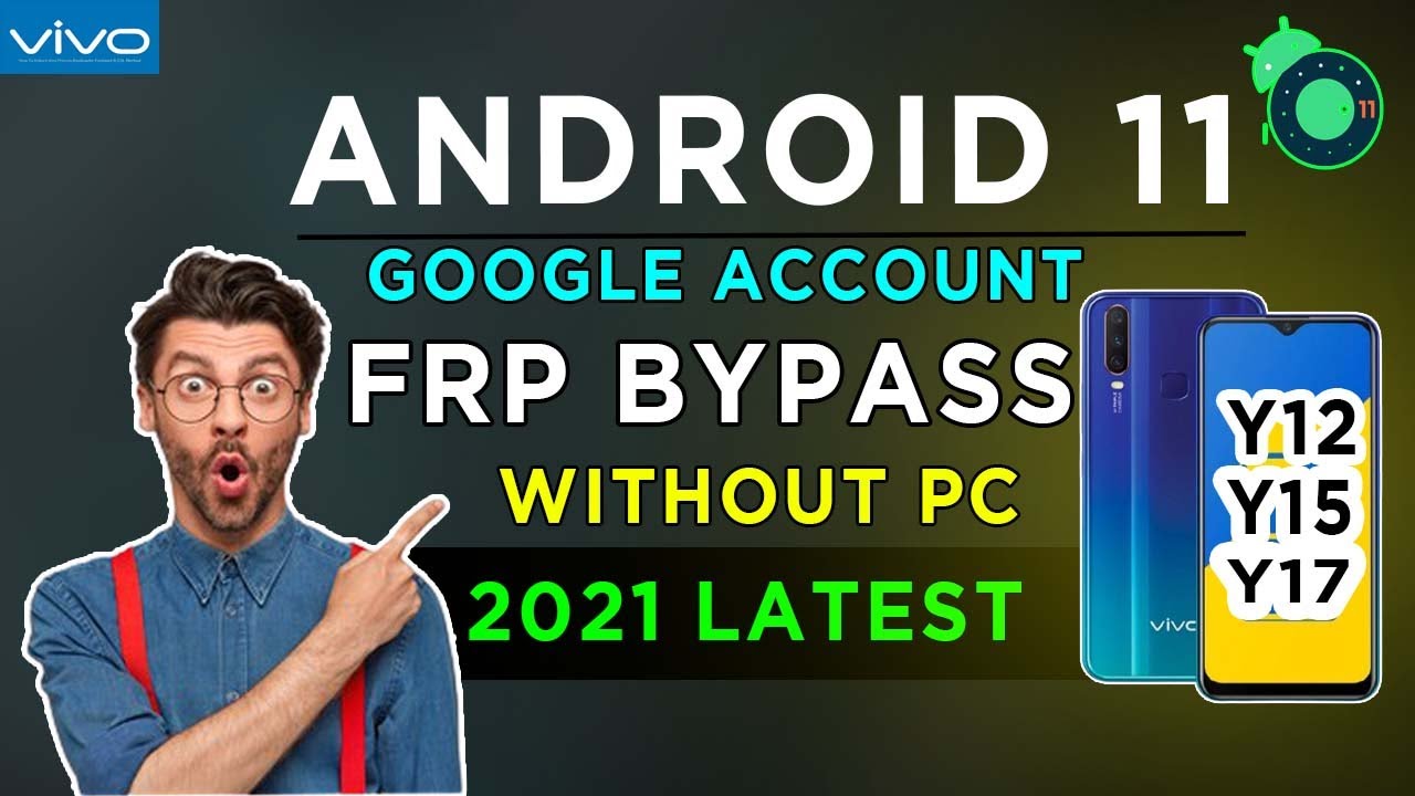 ViVO Y12(1904) FRP Unlock Google Account Bypass Without PC 2021  lock kaise tode