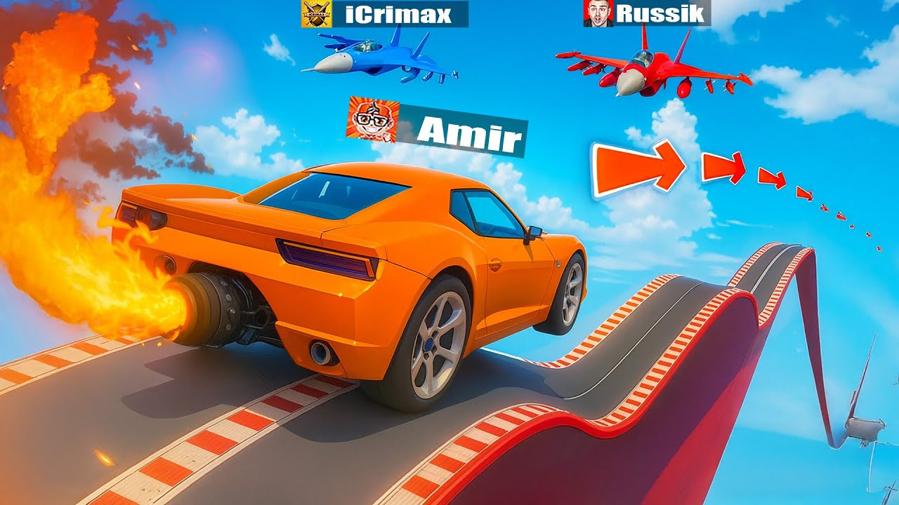 die XXL MEGA RAMPE die ALLE BRICHT in GTA 5