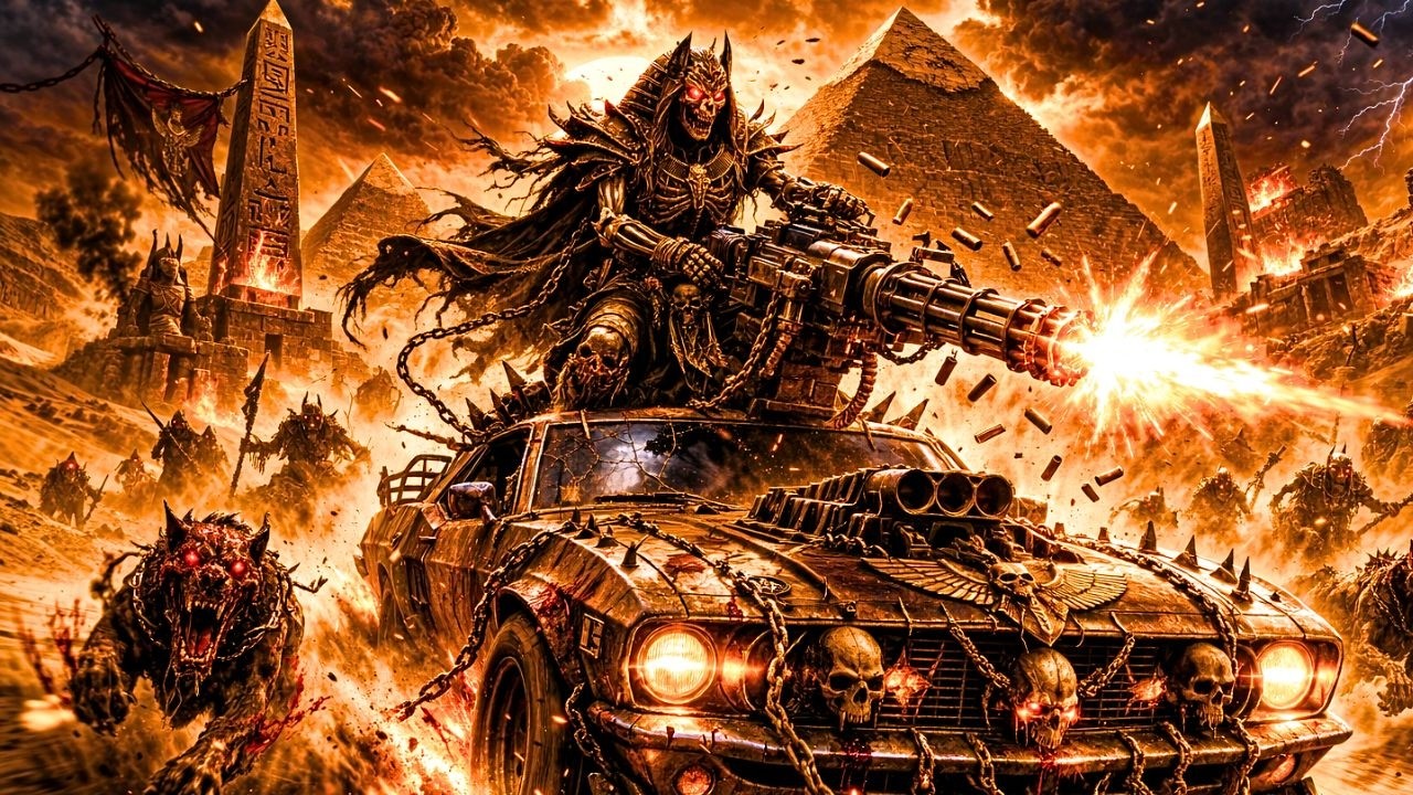 Dark Western Metal Egyptian Apocalypse  | War Pyramids of Death