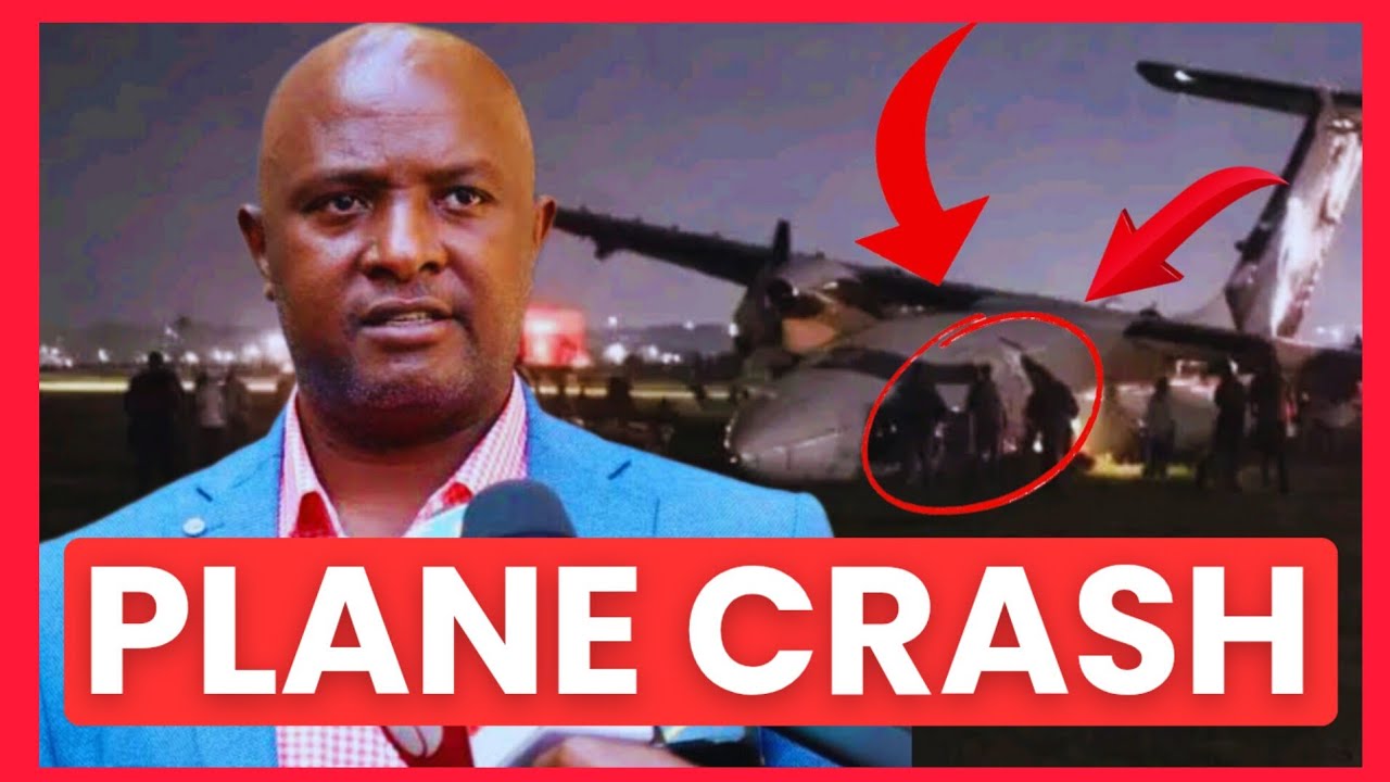 BREAKING NEWS! Plane CARRYING Godfrey Osotsi CRASH at WILSON Airport Nairobi. Watch SHOCKING Video!
