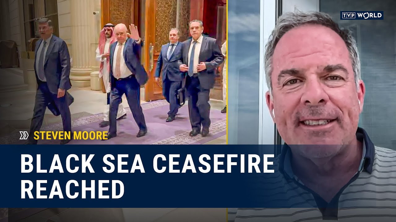 Russia and the U.S. Announce a Ceasefire on the Black Sea | Steven Moore