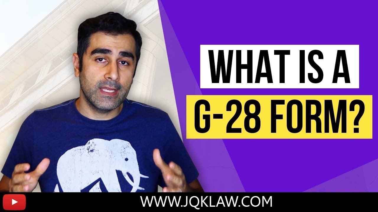 Что такое форма G-28?