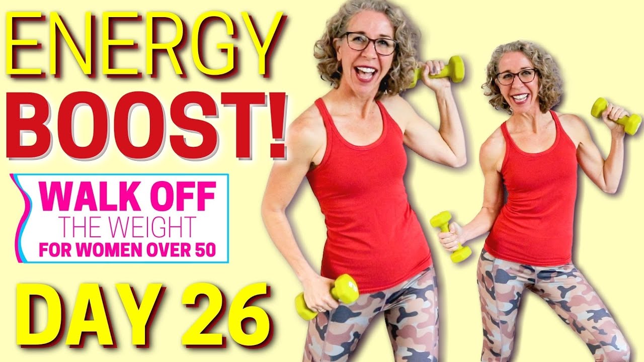 POWER BOOST Strength Workout for All Day Energy + Empowering Glow with hand weights 🦶 WOW Day 26