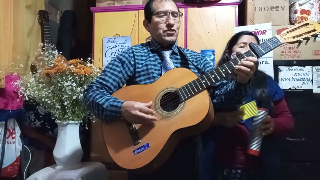 MUSICA CRISTIANA ANDINA.5 💖            TEMA:CANTARE LA MARAVILLA.🎸         CANTA:VICTOR Y ELIDA.