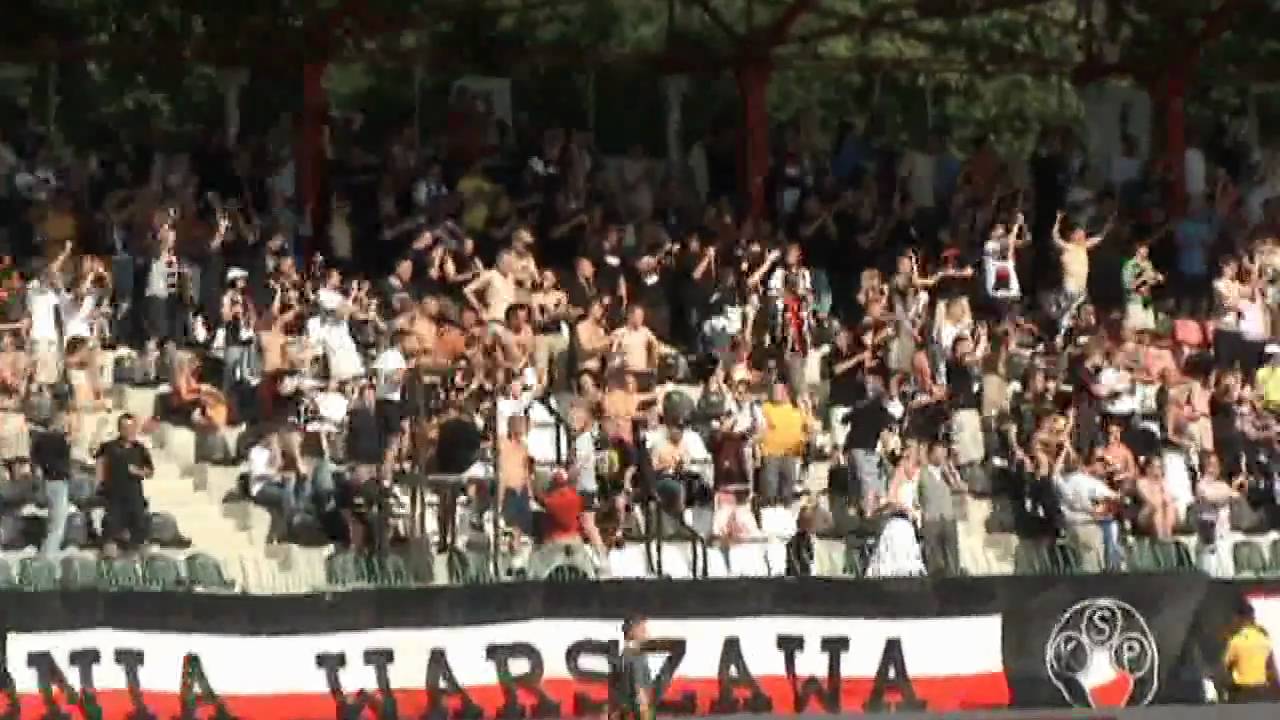 Polonia Warszawa - Śląsk Wrocław 3:2 (doping kibiców i wydarzenia towarzyszące)
