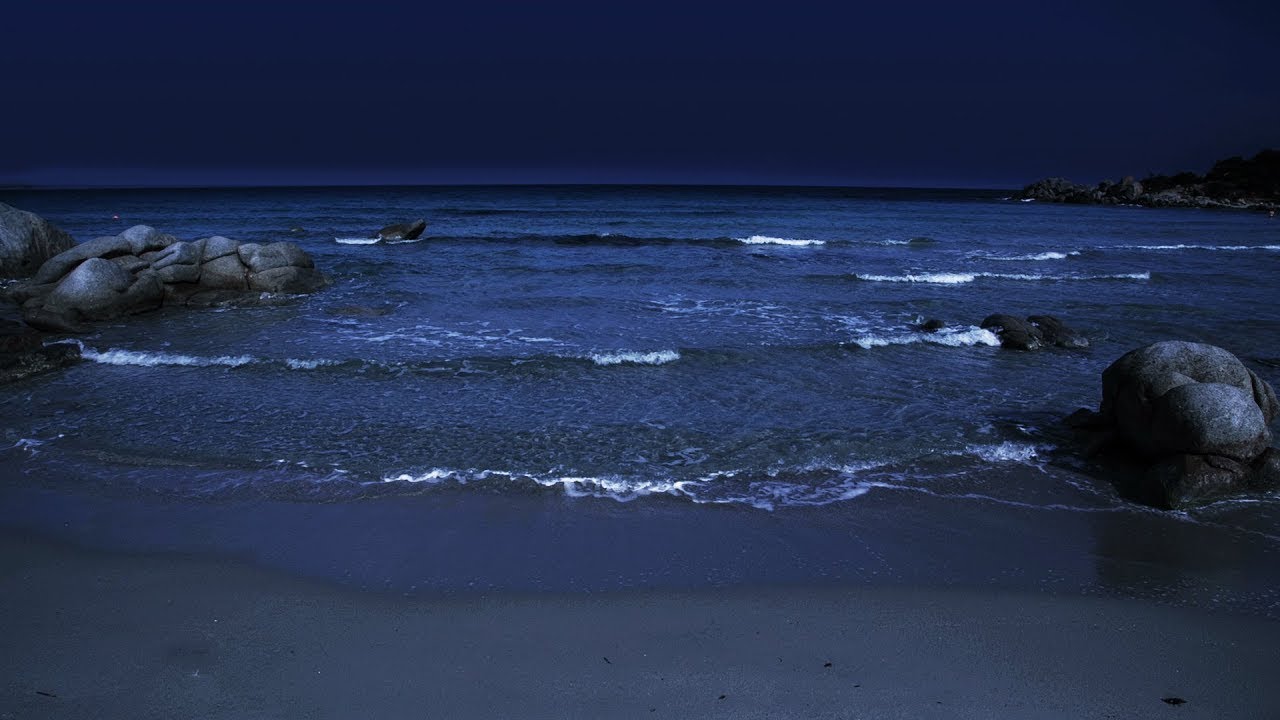 8 Hours of Relaxing Oceans Sounds at Las Canas Beach - Waves for Study, Meditation, Sleeping