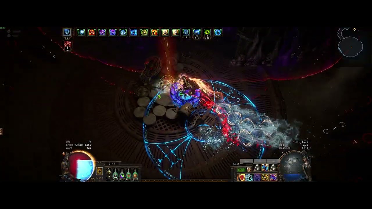 [PoE 3.27 Keepers] Kinetic Blast of Clustering (KBoC) ResStack Guardian - T17 Fortress Map