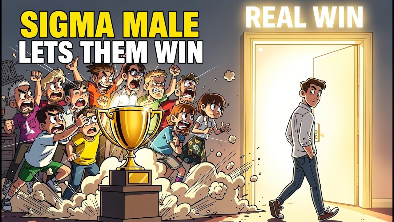 9 Situations Where a Sigma Male Pretends to Lose — On Purpose