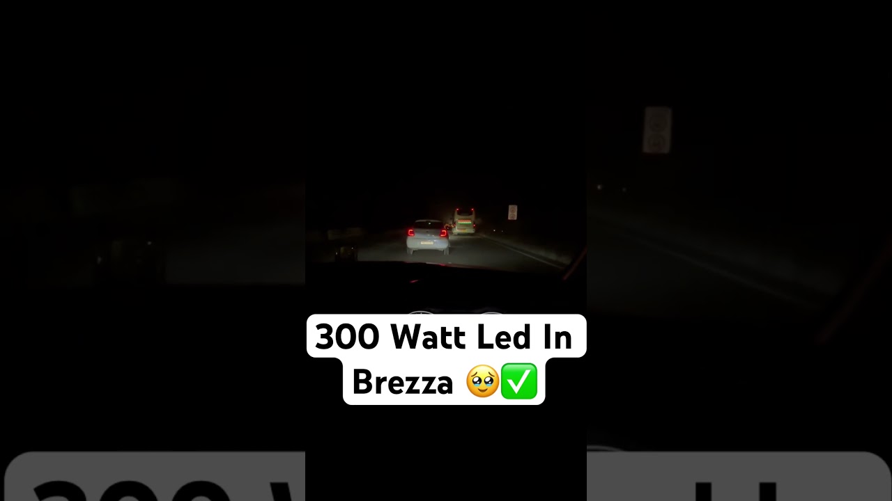 300 Watt Led Light 😳😳 #automobile #ytshorts #youtubeshorts #youtube