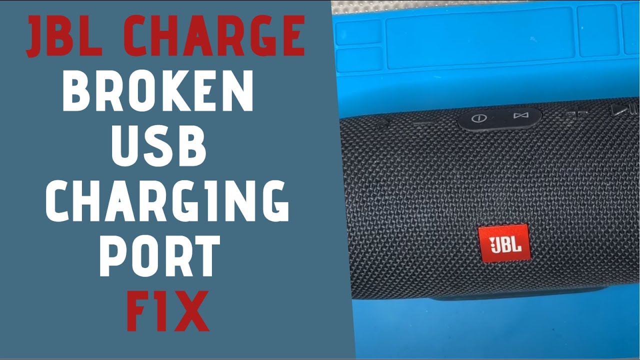 JBL Charge 3 USB charging port repair