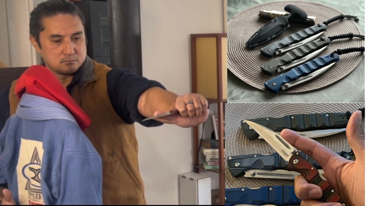 Discover the Cold Steel Frenzy Folding Knife - The Ultimate Folder | Filipino Martial Arts