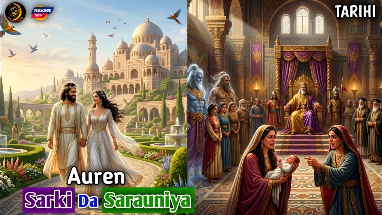 Qarshen Tarihin Annabi Sulaiman (As) || Aurensa Da Bilqis || Hausa Story || #history #tarihi 