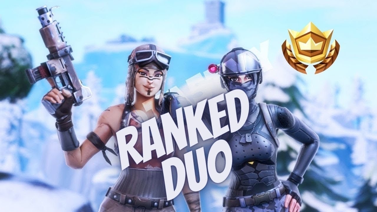 ON FAIT UN TOP 1 EN DUOS EN RANKED SUR FORTNITE