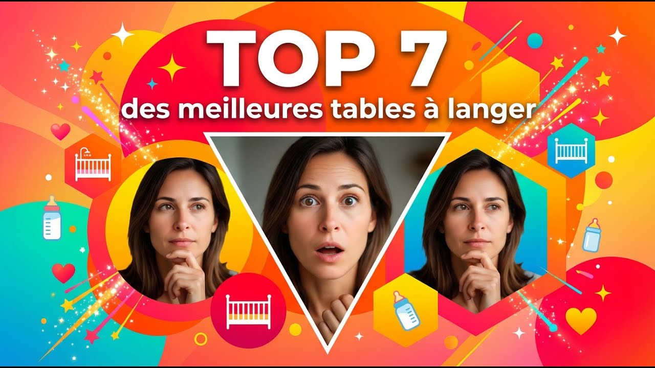 Top 7 des meilleures table &agrave; langer 🏆