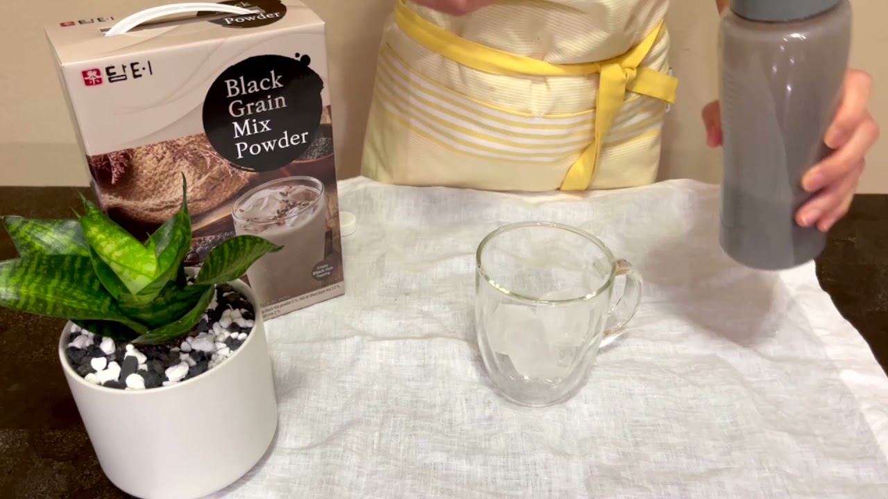 [DAMTUH Homecafe] Black Grain (misutgaru) Latte