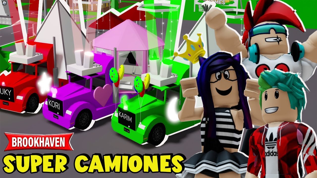 BATALLAS de SUPER CAMIONES en BROOKHAVEN | Kori Roblox