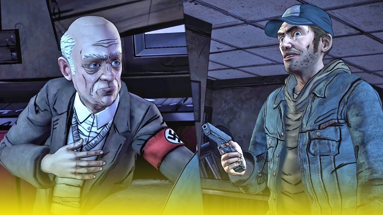 Russell and Nate Kill the Old Racist Couple | The Walking Dead: 400 Days