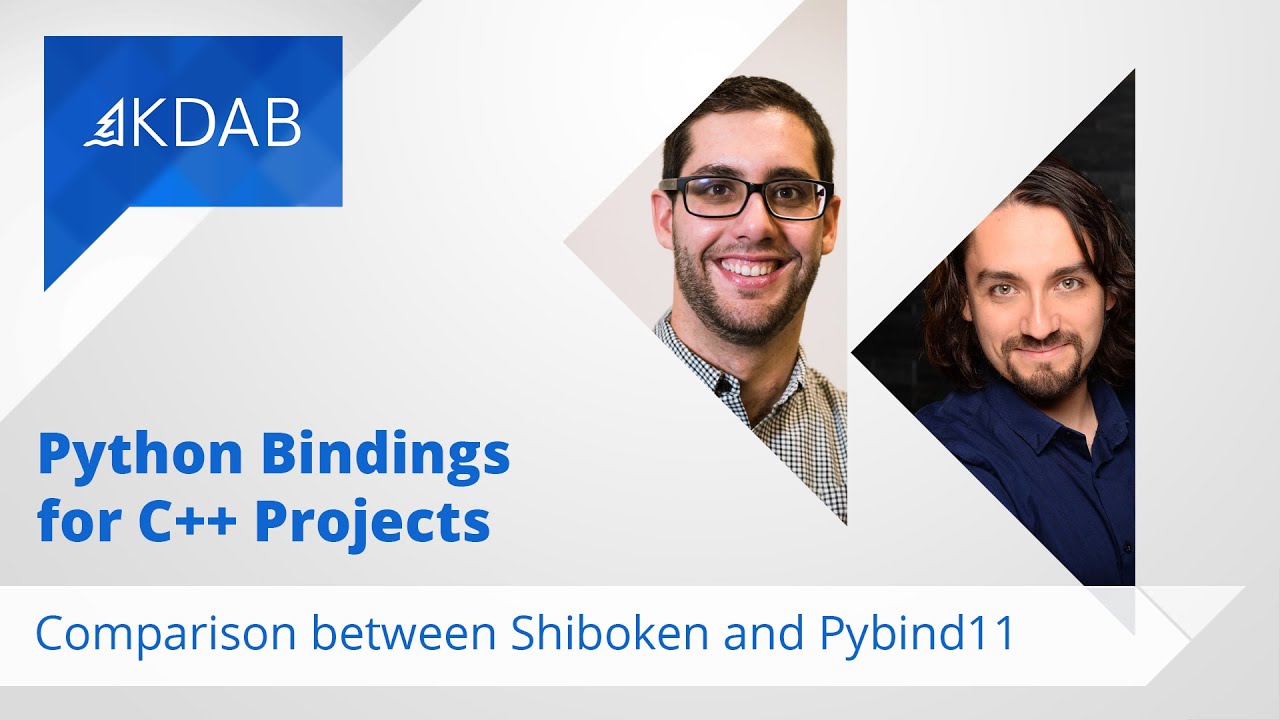 Python Bindings for C++ Projects - Comparison between Shiboken and Pybind11