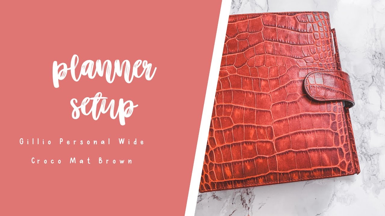 Planner Flip Gillio Compagna Medium / Personal Wide Rings | April 2020