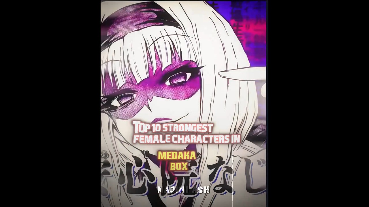 Top 10 Strongest female characters in Medaka Box!