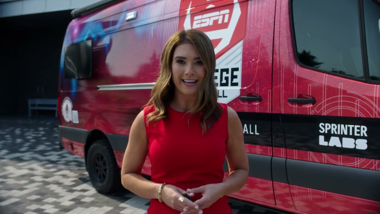 A podcast Mercedes-Benz Sprinter Van?! Keep an eye out in a college town near you 👀  #ad