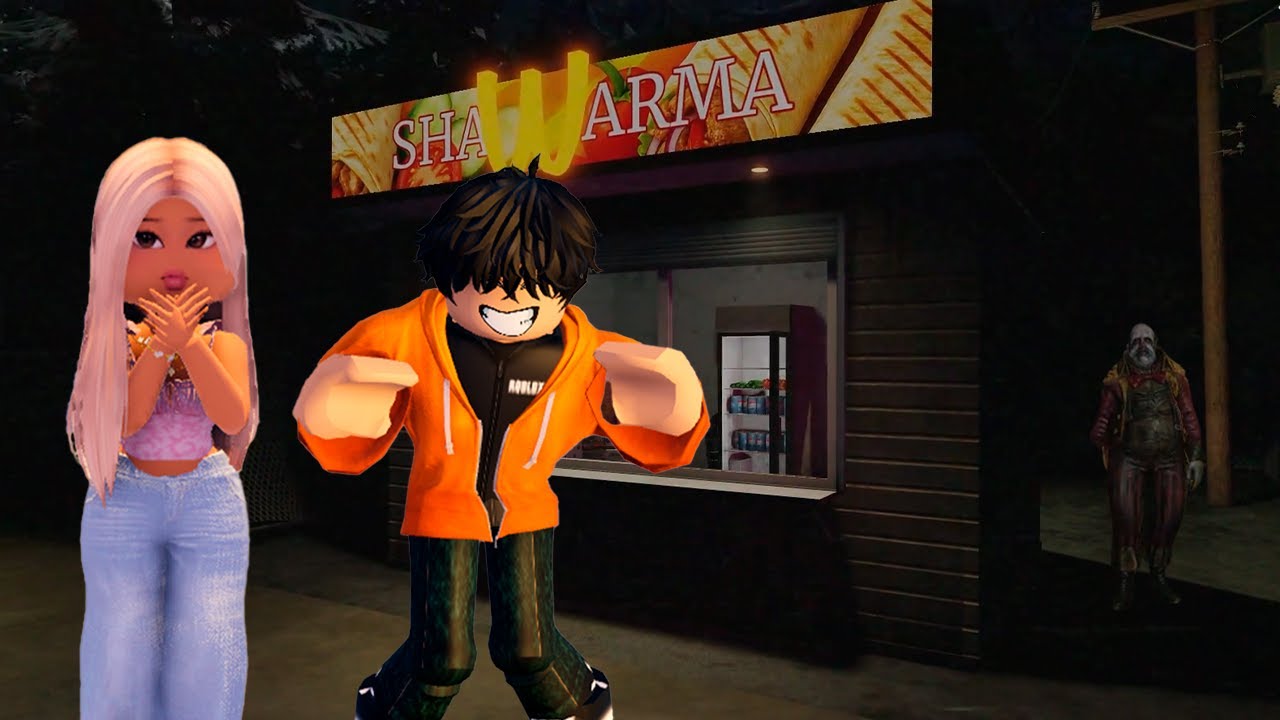 TRABAJAMOS EN EL TURNO DE NOCHE EN SHAWARMA CON BERE ROBLOX