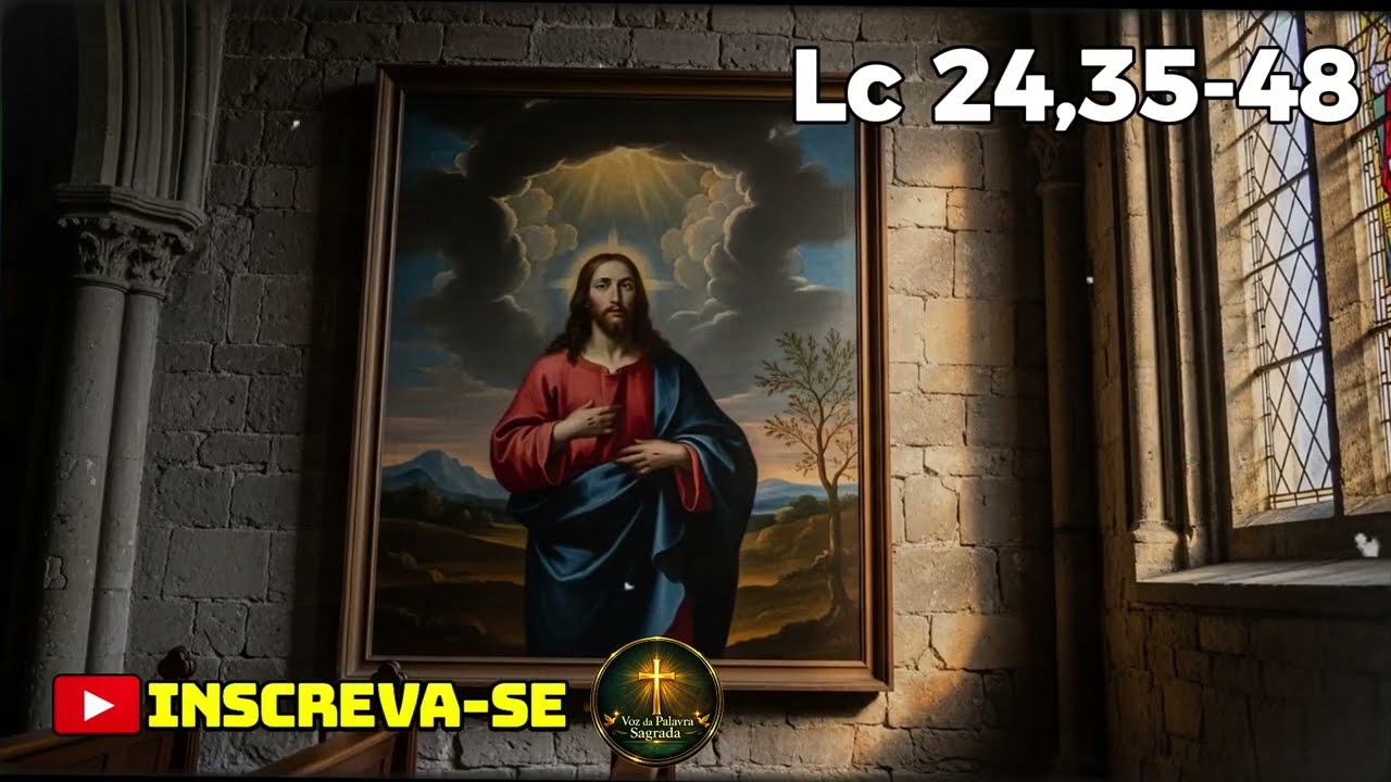 EVANGELHO DE HOJE - 9/4/2026 | Lc 24,35-48 | PADRE REGINALDO MANZOTTI