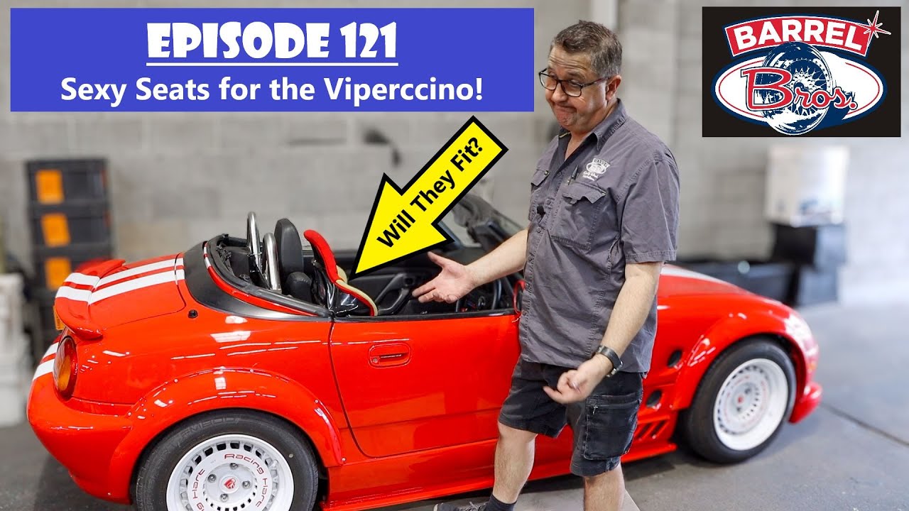 121.  Sexy Seats for the Viperccino. Will They Fit? (Suzuki Cappuccino)