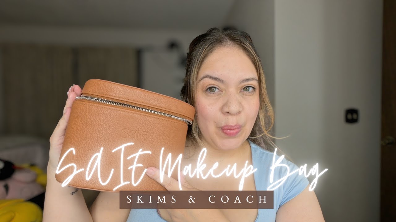 Packing My Everyday Makeup in the Saie Case | Makeup Bag Upgrade | @Saiehello