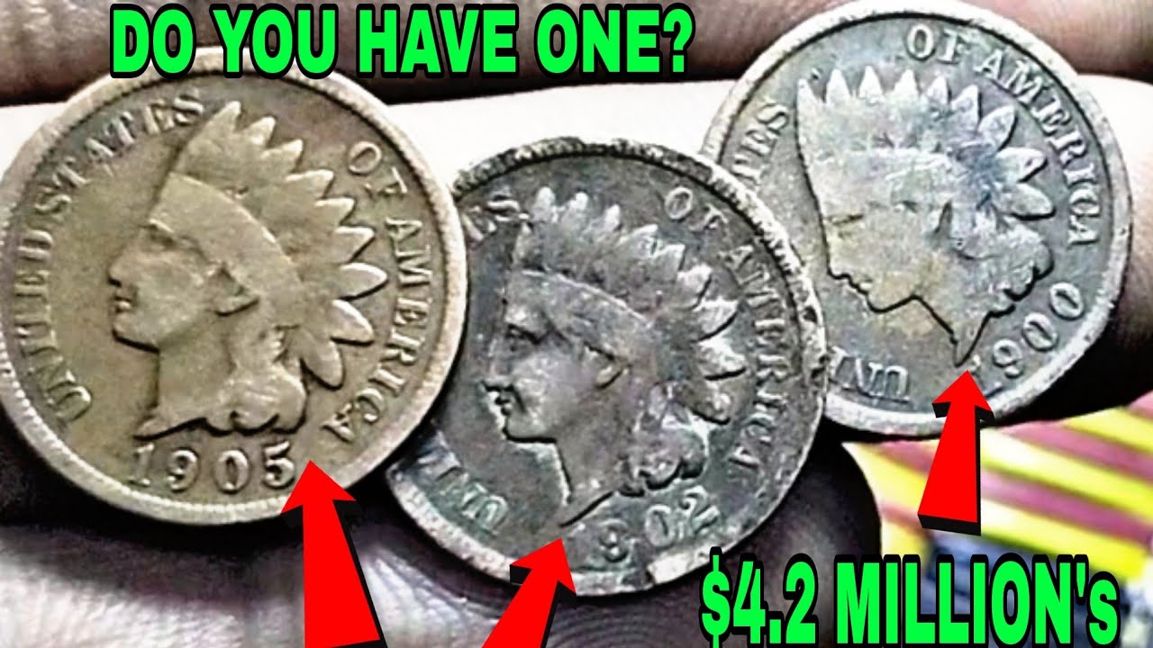 High VALUABLE INDIAN HEAD PENNIES WORTH BIG MONEY - INDIAN HEAD PENNY VALUE!!