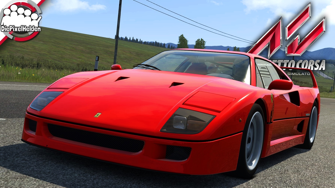 ASSETTO CORSA - Ferrari F40 @ Highlands - Let's Play Assetto Corsa