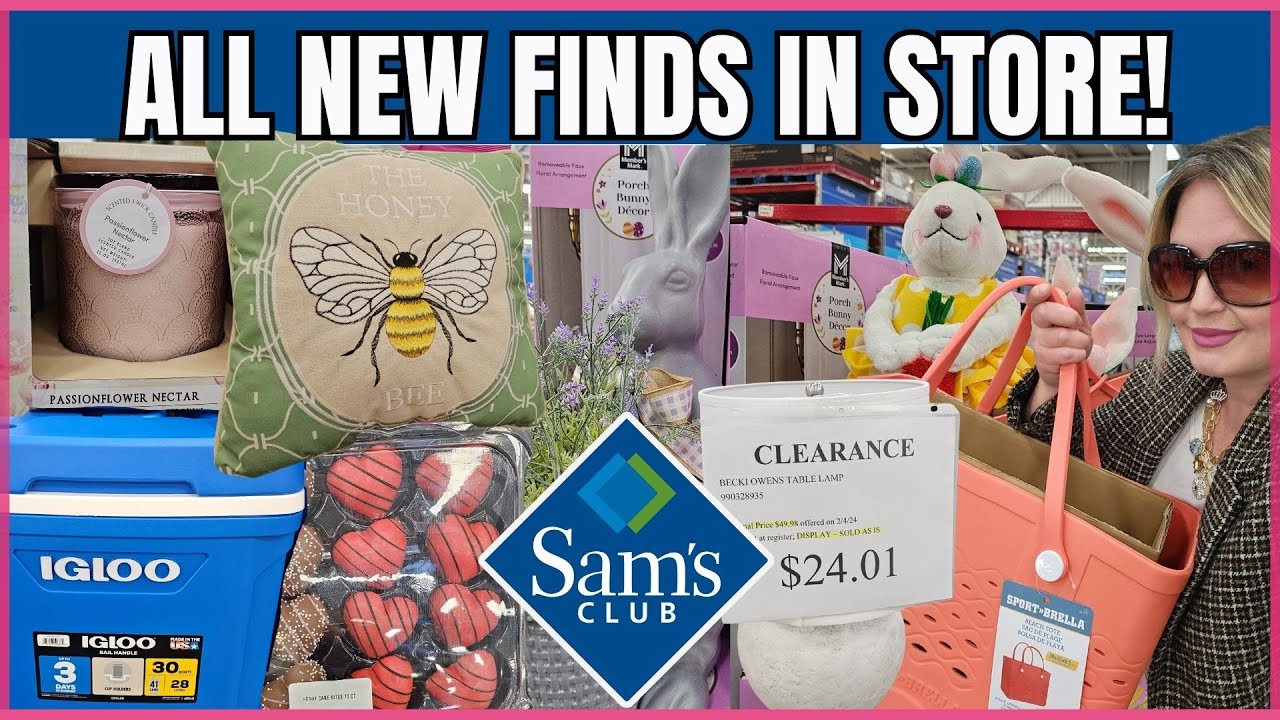 SAM'S CLUB | WHAT'S NEW IN STORE | EASTER DECOR & SO MUCH MORE | NEW MARKDOWNS | Store Walk Thru