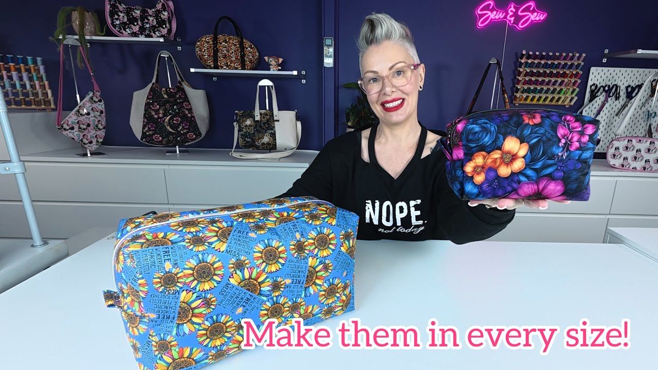 How to create your own pattern to make the Boxy Bag in any size you want!