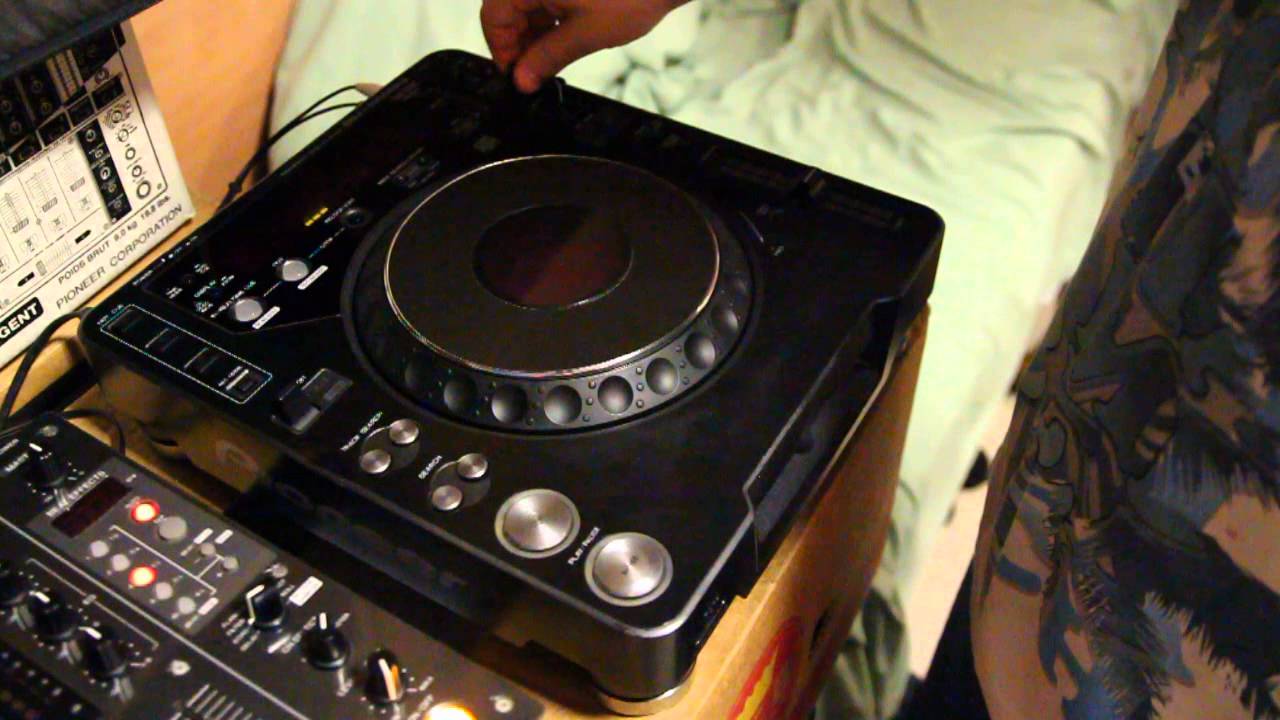 Pioneer CDJ-1000 MK2 test mode