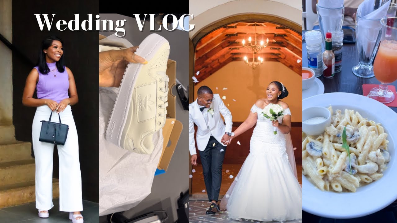 Wedding VLOG: Makeup, hair installation | Shopping, New sneakers & Dates | South African YouTuber