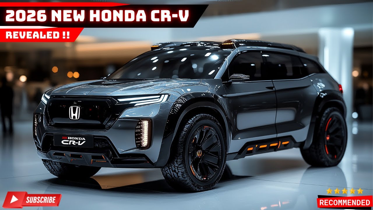 Новый 2026 Honda CR -V: раскрыть будущее компактных внедорожников - Design, Tech & &