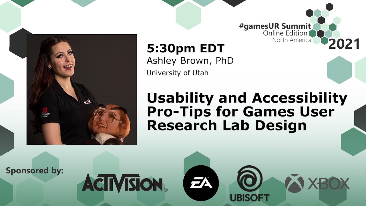 Usability and accessibility pro-tips for&nbsp;games&nbsp;user research lab design | Ashley Brown