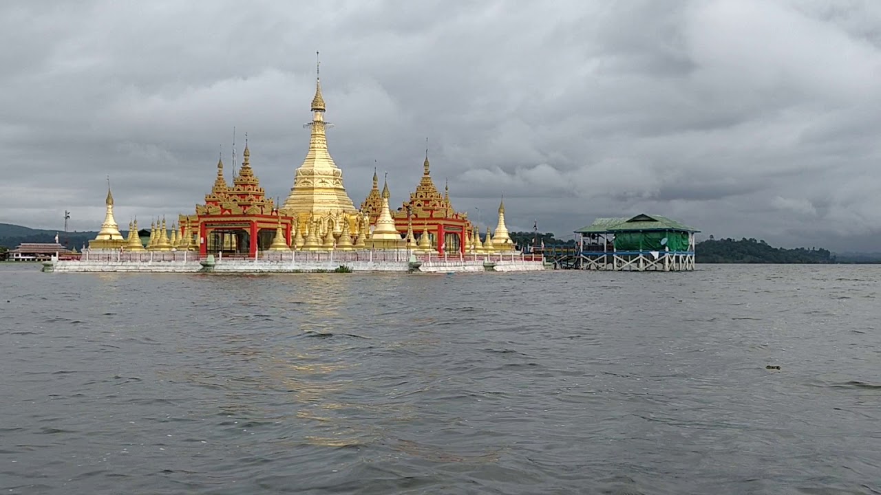 Myanmore travels to Shwe Myintzu Pagoda on Indawgyi Lake.