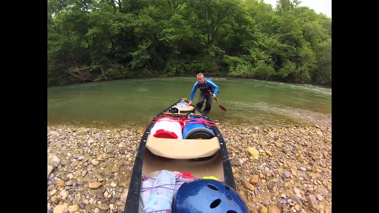 4 Jours de randonnée canoé sur l'Hers