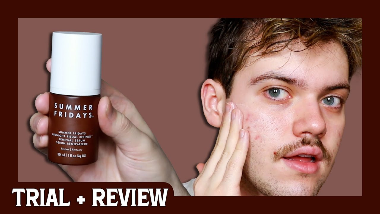 summer fridays midnight ritual retinol renewal serum | trial + review