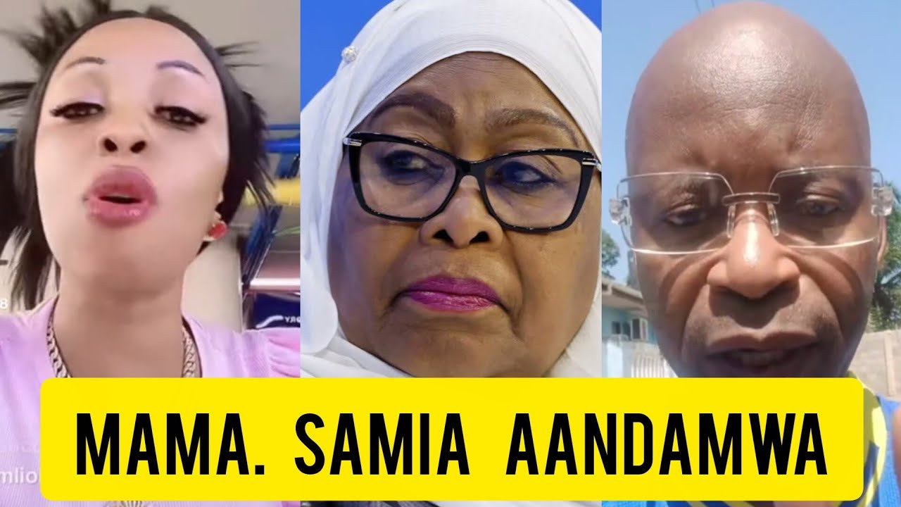 MAMA SAMIA ATUKANWA KILA SIKU BILA UOGA NA MWANADADA ALIYE UGAIBUNI 