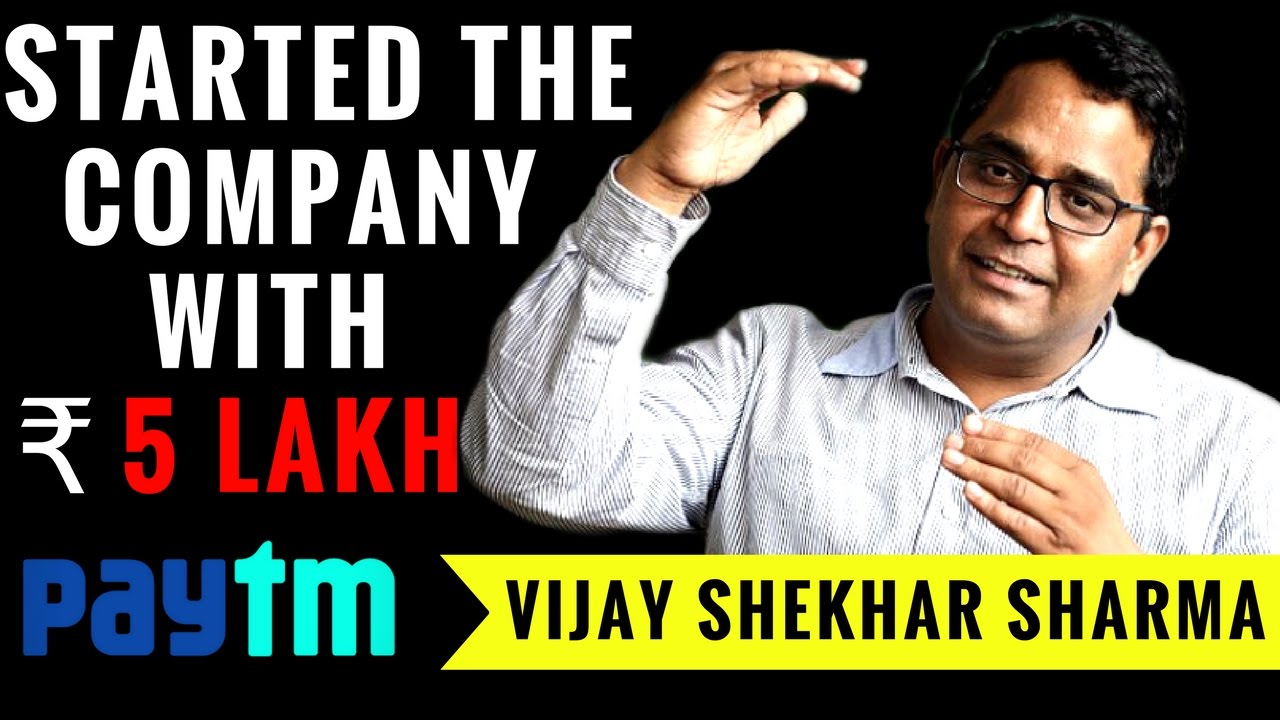 PayTM founder Vijay Shekhar Sharma Success Story || Indian Startups