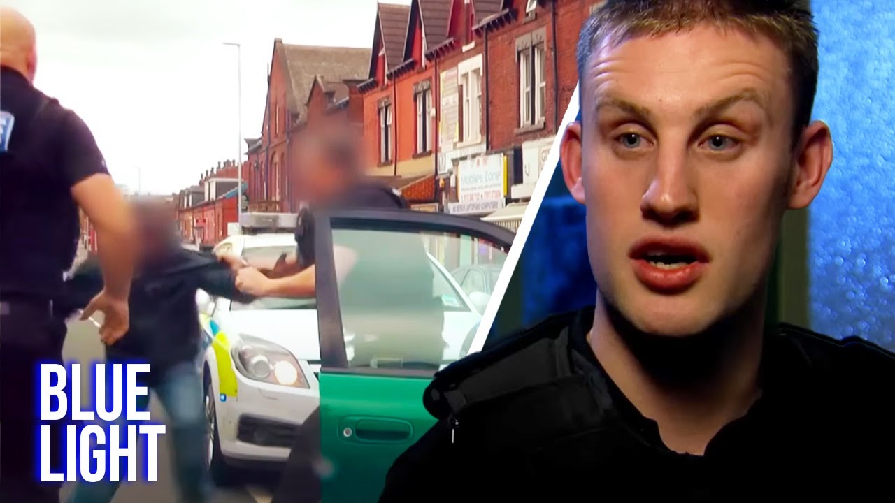 Thief Pushes Cops and Tries Escaping | Motorway Cops FULL EPISODE | Blue Light