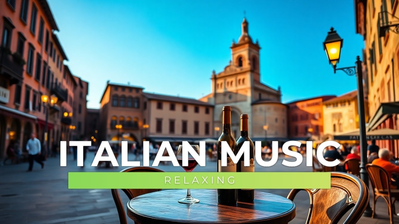 Italian Evening Romance 🌙 Soft 1950s Jazz & Vintage Guitar