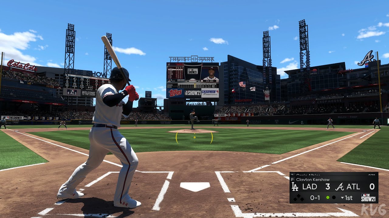MLB The Show 21 - Los Angeles Dodgers vs Atlanta Braves ​- Gameplay (PS5 UHD) [4K60FPS]