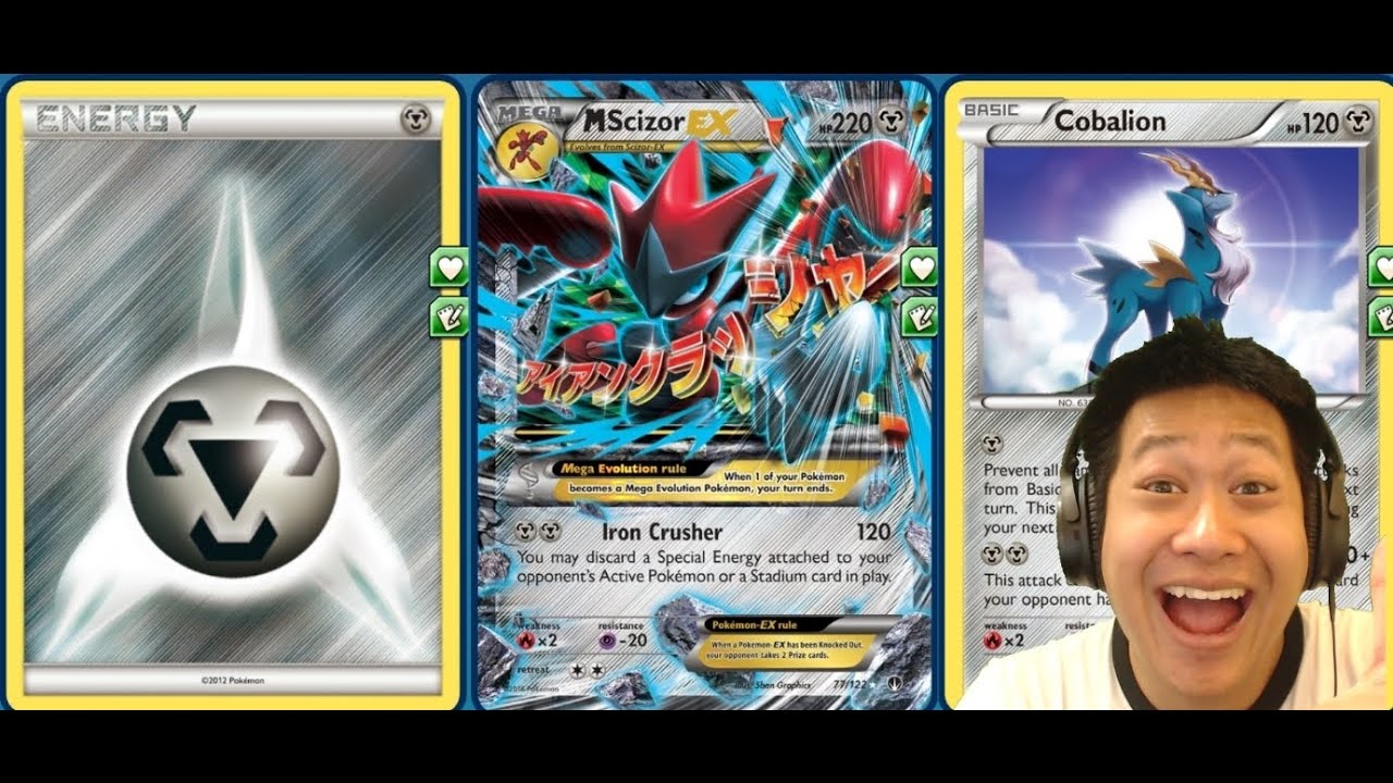 ALL 2 Energy Atks Mega Scizor Cobalion Deck with Some DMG Immunity Abuse